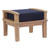10 Piece Outdoor Patio Teak Set By ModernWay 5-1489-14-NAV-SET