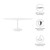 78" Oval Wood Dining Table By ModernWay 5-1657-23