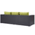 Outdoor Patio Sofa By ModernWay 5-1844-5-PER