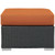 Outdoor Patio Sunbrella Ottoman By ModernWay 5-1855-3-TUS