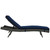 Outdoor Patio Sunbrella Chaise By ModernWay 5-1985-3-NAV