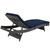 Outdoor Patio Sunbrella Chaise By ModernWay 5-1985-3-NAV