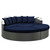 Outdoor Patio Sunbrella Daybed By ModernWay 5-1986-3-NAV-SET