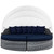 Canopy Outdoor Patio Sunbrella Daybed By ModernWay 5-1997-7-NAV-SET