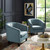 Channel Tufted Performance Velvet Armchair Set Of 2 By ModernWay 5-4150-12