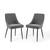 Upholstered Fabric Dining Chairs Set Of 2 By Modernway 5 3809 2 Cha 5 3809 2 Cha