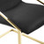 Performance Velvet Dining Armchair By ModernWay 5-3799-7-BLK