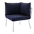 5 Piece Outdoor Patio Aluminum Sectional By ModernWay 5-3789-23-NAV