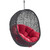 Swing Outdoor Patio Lounge Chair Without Stand By ModernWay 5-3636-2-RED