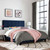 Tufted Button Upholstered Performance Velvet Queen Platform Bed By ModernWay 13-5822-13