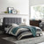 Tufted Button Upholstered Performance Velvet Queen Platform Bed By ModernWay 13-5822-7