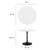 36" Round Wood Dining Table By ModernWay 5-3511-2-WHI