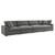 4 Piece Down Filled Overstuffed Sectional Sofa Set By Modernway 5 3357 7 5 3357 7