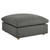 Down Filled Overstuffed Ottoman By ModernWay 5-3318-7