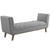 Tufted Button Upholstered Fabric Accent Bench By Modernway 5 3002 12 5 3002 12