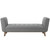 Tufted Button Upholstered Fabric Accent Bench By ModernWay 5-3002-12