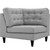 Upholstered Fabric Corner Sofa By ModernWay 5-2610-12