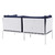 Sunbrella Outdoor Patio Aluminum Loveseat By ModernWay 5-4963-23-NAV