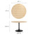 48" Round Wood Dining Table By ModernWay 5-4872-2-NAT