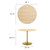 36" Round Wood Dining Table By ModernWay 5-5215-7-NAT