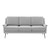 Fabric Sofa By ModernWay 5-4628-2-LGR