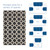 Moroccan Trellis Indoor And Outdoor 4X6 Area Rug By ModernWay 18-1139F--12