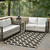 Moroccan Trellis Indoor And Outdoor 4X6 Area Rug By ModernWay 18-1139F--12