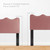 Performance Velvet Twin Headboard By ModernWay 13-6519-4