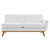 Right-Arm Upholstered Fabric Loveseat By ModernWay 5-1792-23