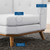 Upholstered Fabric Corner Chair By ModernWay 5-1796-23