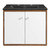 24" Wall-Mount Bathroom Vanity By ModernWay 5-5362-23-BLK