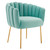 Channel Tufted Performance Velvet Armchair By Modernway 5 5024 13 5 5024 13