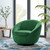 Performance Velvet Swivel Chair By ModernWay 5-5007-2-EME