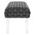 Woven Performance Velvet Ottoman By ModernWay 5-5037-7