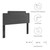 Performance Velvet Full/Queen Headboard By ModernWay 13-6575-3