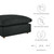 Down Filled Overstuffed Ottoman By ModernWay 5-3318-2