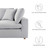 5 Piece Down Filled Overstuffed Sectional Sofa By ModernWay 5-3359-12