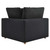 5-Piece Down Filled Overstuffed Armless Sectional Sofa By ModernWay 5-3360-2