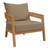 Teak Wood Outdoor Patio Armchair By Modernway 5 5602 14 Lbr 5 5602 14 Lbr
