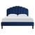 Performance Velvet Queen Platform Bed By ModernWay 13-6287-14