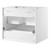 24" Wall-Mount Bathroom Vanity Cabinet (Sink Basin Not Included) By ModernWay 5-4338-23