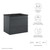24" Wall-Mount Bathroom Vanity By ModernWay 5-5364-7-BLK