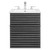18" Wall-Mount Bathroom Vanity By ModernWay 5-5419-3-WHI