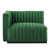 Channel Tufted Performance Velvet Left-Arm Chair By ModernWay 5-5490-2-EME