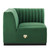Channel Tufted Performance Velvet Left Corner Chair By ModernWay 5-5496-2-EME