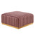 Channel Tufted Performance Velvet Ottoman By Modernway 5 5507 7 Dus 5 5507 7 Dus