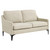 Upholstered Fabric Loveseat By Modernway 5 6021 2 5 6021 2