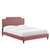 Performance Velvet Twin Bed By Modernway 13 6796 4 13 6796 4