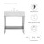 30" Bathroom Vanity By ModernWay 5-6105-23-SLV