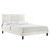 Channel Tufted Performance Velvet Full Platform Bed By Modernway 13 7003 23 13 7003 23